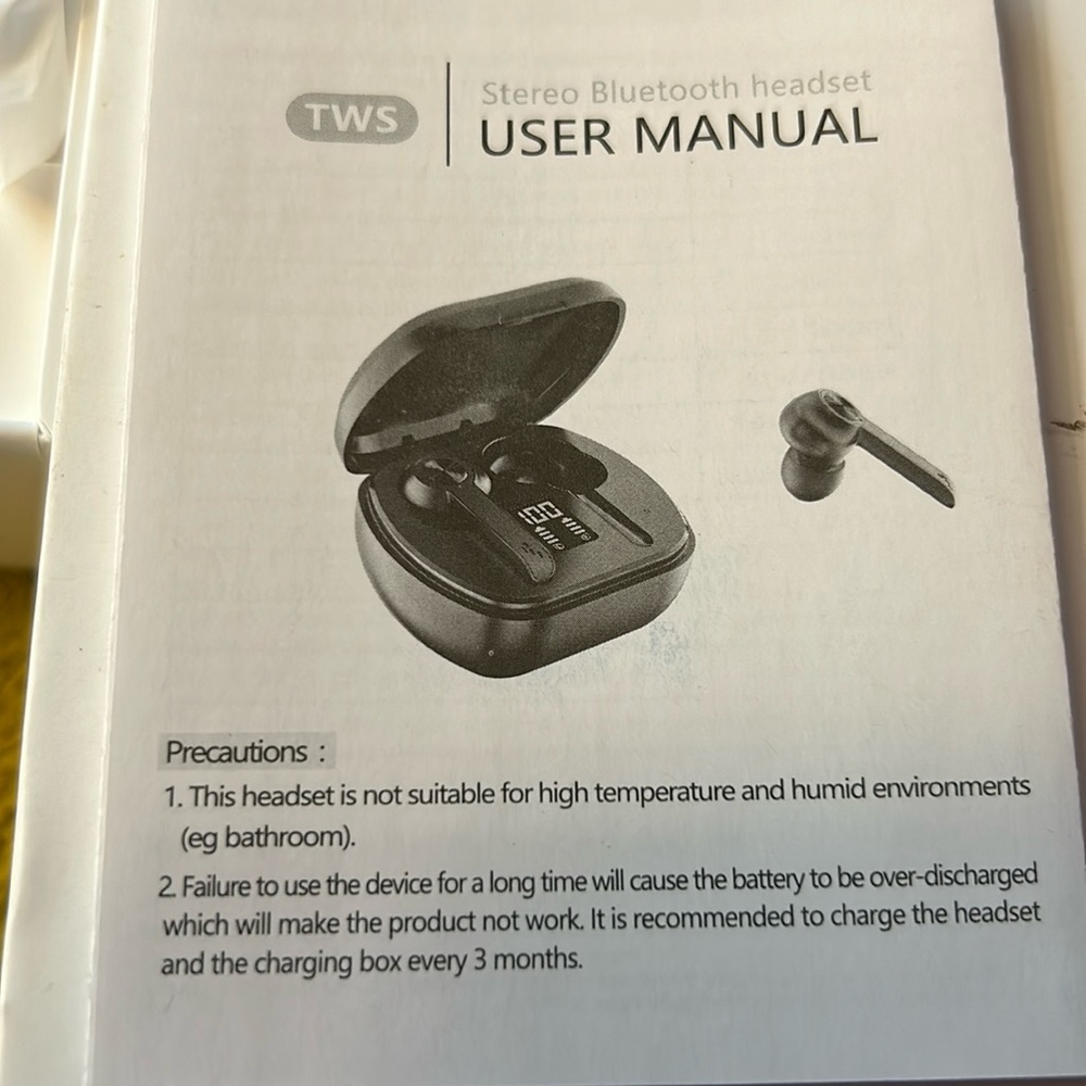 True Wireless Stereo Earbuds